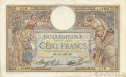 100 Francs LUC OLIVIER MERSON type modifié FRANKREICH  1937 F.25.01 fVZ