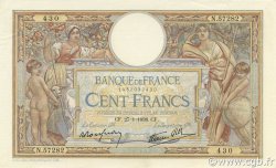 100 Francs LUC OLIVIER MERSON type modifié FRANCIA  1938 F.25.09 EBC+