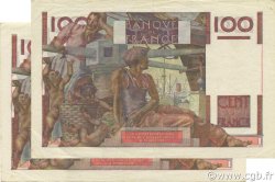 100 Francs JEUNE PAYSAN Consécutifs FRANKREICH  1953 F.28.40 VZ+