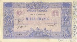 1000 Francs BLEU ET ROSE FRANCE  1913 F.36.27 pr.TTB