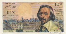10 Nouveaux Francs RICHELIEU FRANCE  1959 F.57.04