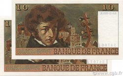 10 Francs BERLIOZ Consécutifs FRANCE  1975 F.63.14 UNC-