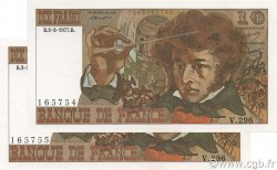 10 Francs BERLIOZ FRANCE  1977 F.63.21 AU+