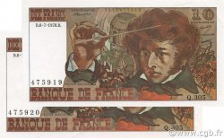 10 Francs BERLIOZ Consécutifs FRANCIA  1978 F.63.24