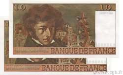 10 Francs BERLIOZ Consécutifs FRANCE  1978 F.63.25 UNC-