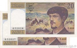 20 Francs DEBUSSY FRANCE  1983 F.66.04