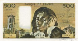 500 Francs PASCAL FRANKREICH  1969 F.71.03 fST