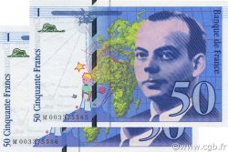 50 Francs SAINT-EXUPÉRY FRANKREICH  1992 F.72.01b ST