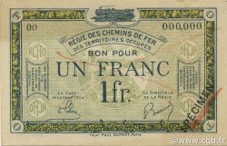 1 Franc Spécimen FRANCE regionalismo e varie  1923 JP.135.05s SPL+