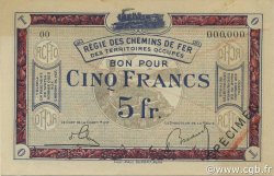 5 Francs Spécimen FRANCE regionalismo y varios  1923 JP.135.06s EBC