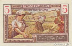5 Francs Trésor Français FRANCIA  1947 VF.29.01 SC