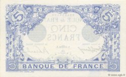5 Francs BLEU FRANCE  1916 F.02.42 UNC