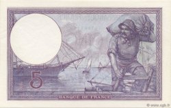 5 Francs FEMME CASQUÉE FRANCE  1920 F.03.04 UNC