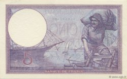 5 Francs FEMME CASQUÉE FRANCIA  1925 F.03.09 q.FDC