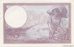 5 Francs FEMME CASQUÉE modifié FRANKREICH  1939 F.04.01 fST+