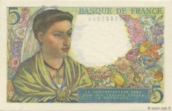 5 Francs BERGER FRANCE  1947 F.05.07a NEUF