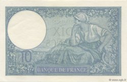 10 Francs MINERVE modifié FRANCIA  1939 F.07.06 FDC
