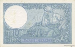 10 Francs MINERVE modifié FRANCIA  1940 F.07.24 q.FDC