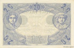 20 Francs NOIR FRANCE  1874 F.09.01 XF - AU