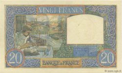 20 Francs TRAVAIL ET SCIENCE FRANKREICH  1941 F.12.20 fST