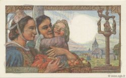 20 Francs PÊCHEUR FRANKREICH  1948 F.13.13 fST+