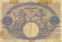 50 Francs BLEU ET ROSE FRANCIA  1889 F.14.01 q.BB