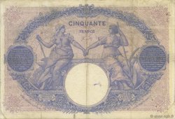 50 Francs BLEU ET ROSE FRANCE  1904 F.14.16 TB+