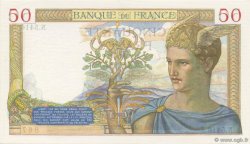 50 Francs CÉRÈS FRANCE  1937 F.17.33 AU-