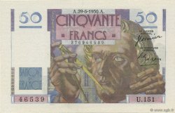 50 Francs LE VERRIER FRANKREICH  1950 F.20.15 fST