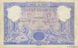 100 Francs BLEU ET ROSE FRANCIA  1904 F.21.18 BC