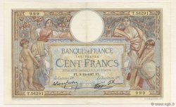 100 Francs LUC OLIVIER MERSON type modifié FRANCE  1937 F.25.05