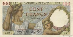 100 Francs SULLY FRANCIA  1939 F.26.04 SPL+