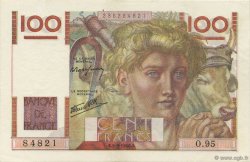 100 Francs JEUNE PAYSAN FRANCE  1946 F.28.08 AU+