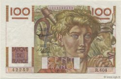 100 Francs JEUNE PAYSAN FRANCE  1951 F.28.29 UNC-