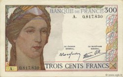 300 Francs FRANCE  1938 F.29.01 AU-