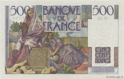 500 Francs CHATEAUBRIAND FRANCIA  1945 F.34.02 q.FDC
