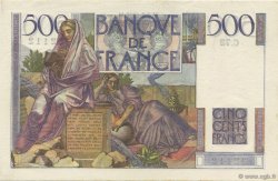 500 Francs CHATEAUBRIAND FRANKREICH  1946 F.34.04 fST+