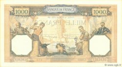 1000 Francs CÉRÈS ET MERCURE type modifié FRANCIA  1939 F.38.35 EBC a SC