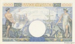 1000 Francs COMMERCE ET INDUSTRIE FRANCE  1940 F.39.01 UNC