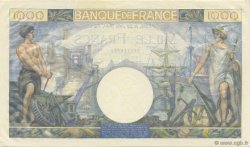 1000 Francs COMMERCE ET INDUSTRIE FRANKREICH  1944 F.39.09 fST+