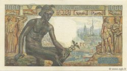 1000 Francs DÉESSE DÉMÉTER FRANCE  1943 F.40.15 AU+