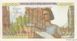 10000 Francs GÉNIE FRANÇAIS FRANKREICH  1955 F.50.74 VZ+