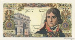 10000 Francs BONAPARTE FRANCIA  1956 F.51.04 q.AU