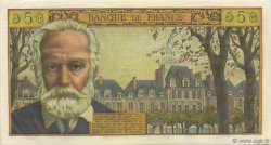 5 Nouveaux Francs VICTOR HUGO FRANCE  1959 F.56.01 UNC-