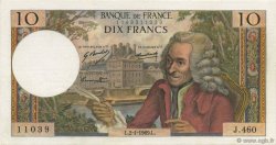 10 Francs VOLTAIRE FRANCE  1969 F.62.36