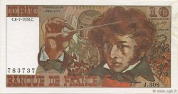 10 Francs BERLIOZ FRANCE  1978 F.63.25 AU+