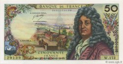 50 Francs RACINE FRANCIA  1971 F.64.18 FDC