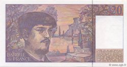 20 Francs DEBUSSY à fil de sécurité FRANCE  1990 F.66bis.01A27 UNC