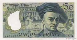 50 Francs QUENTIN DE LA TOUR FRANCIA  1979 F.67.05 q.FDC