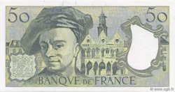 50 Francs QUENTIN DE LA TOUR FRANCIA  1991 F.67.17 q.FDC